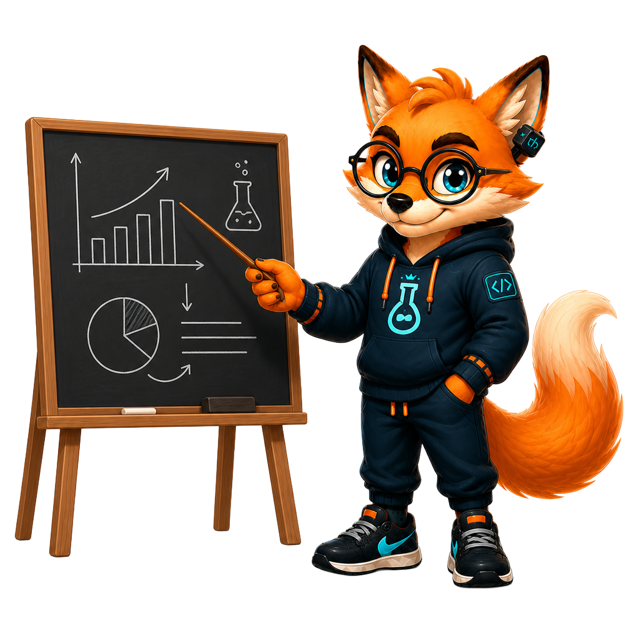 HookLab fox mascot explaining channel growth signals